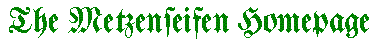 title startpage Metzenseifen