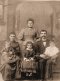 Anna Bistika with daughter Lucy Rose, Thomas Frantz with son Oswald